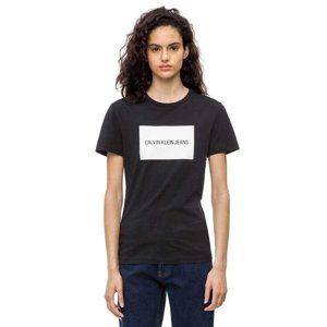 Calvin Klein dámské černé tričko - L (99)